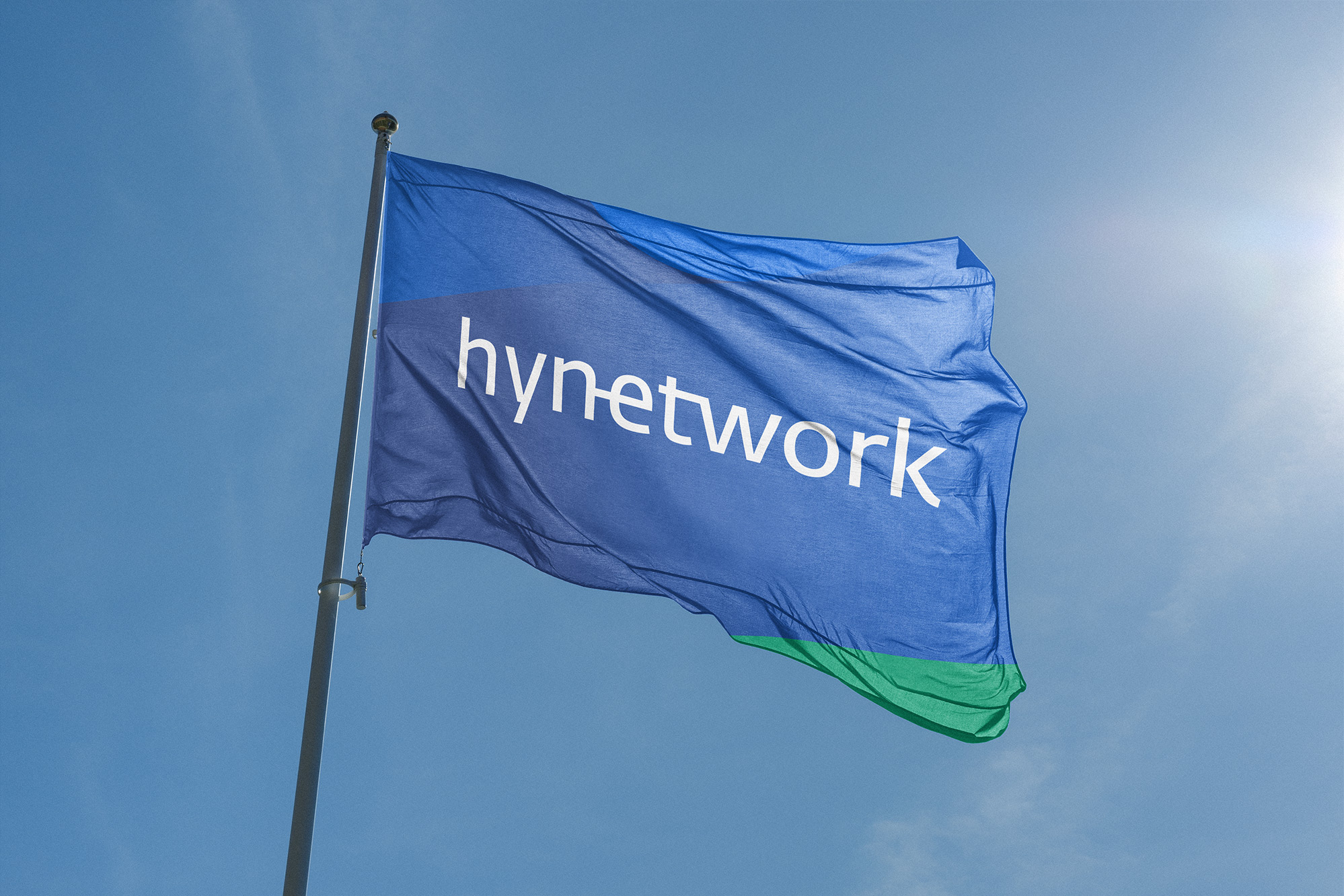 Hynetwork Gasunie Vlag Liggend LR